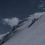 Ian Nicholson on the Tszil glacier
