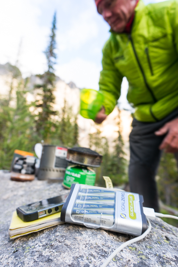Dylan Taylor, American Mountain Guide/IFMGA Guide, tested Goal Zero’s Guide 10+/Nomad 7 The Goal Zero Guide 10 Plus Adventure Kit Solar Charger  over the course of seven days in the North Cascades