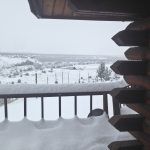 Day 9 and 10 we woke to high winds and about 2 feet of snow in Terrebonne, Oregon.