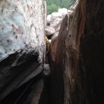 Brian Hendricks lovin’ the offwidth on Community Pillar