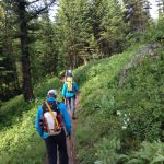 Hiking into Disappointment peak 1