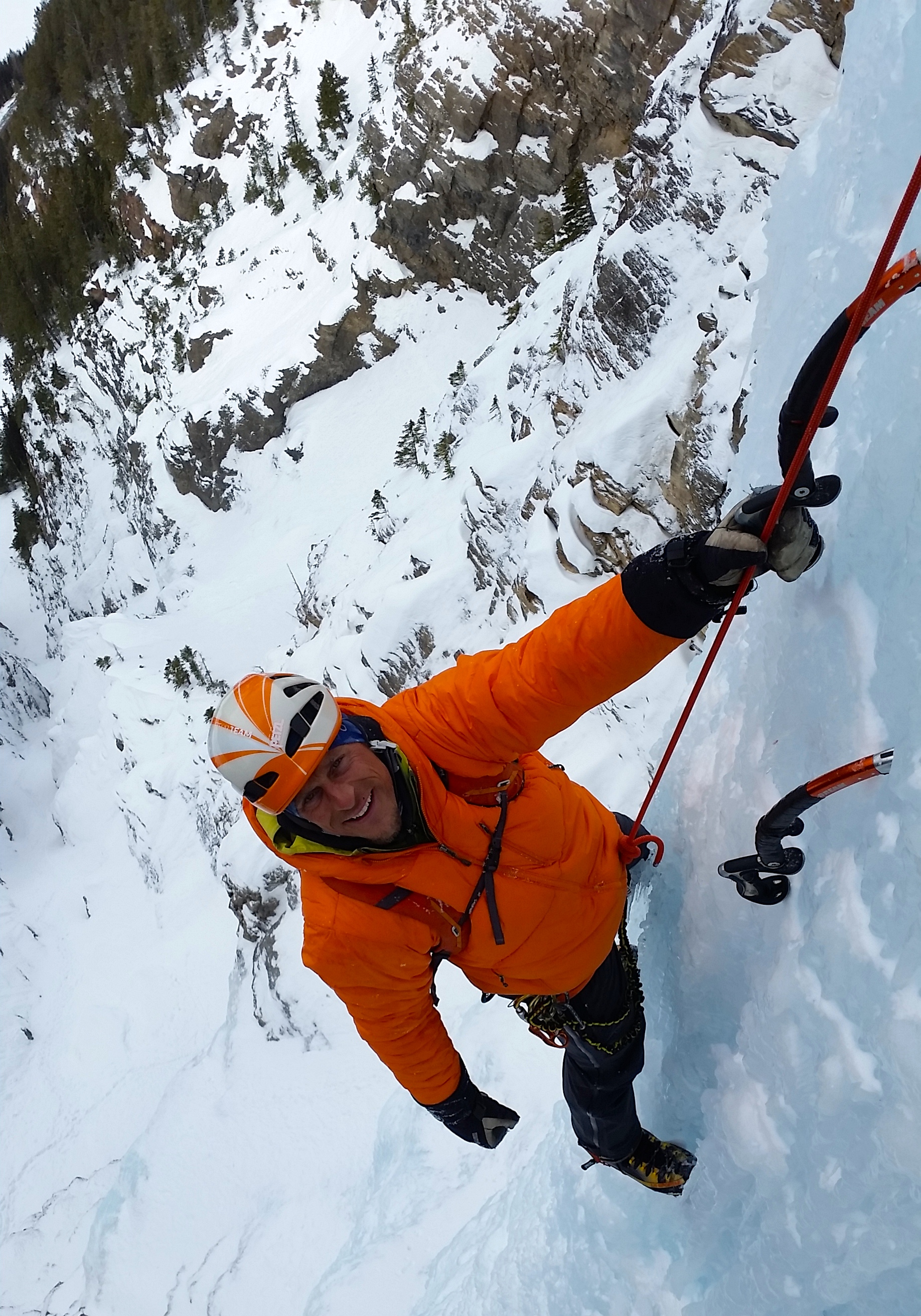 ACMG Mountain Guide Mike Stuart an amazing mentor with a great attitude