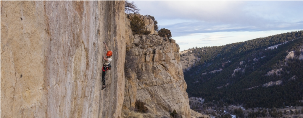 Rock Climbing in Sinks Canyon, Shoshone National Forest