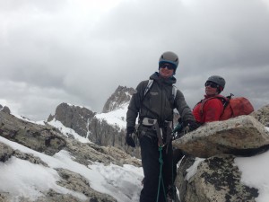 On the summit of Disappointment Peak.