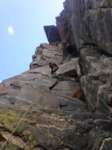 Scott Perkins in the Dihedral of Horros Death Canyon.